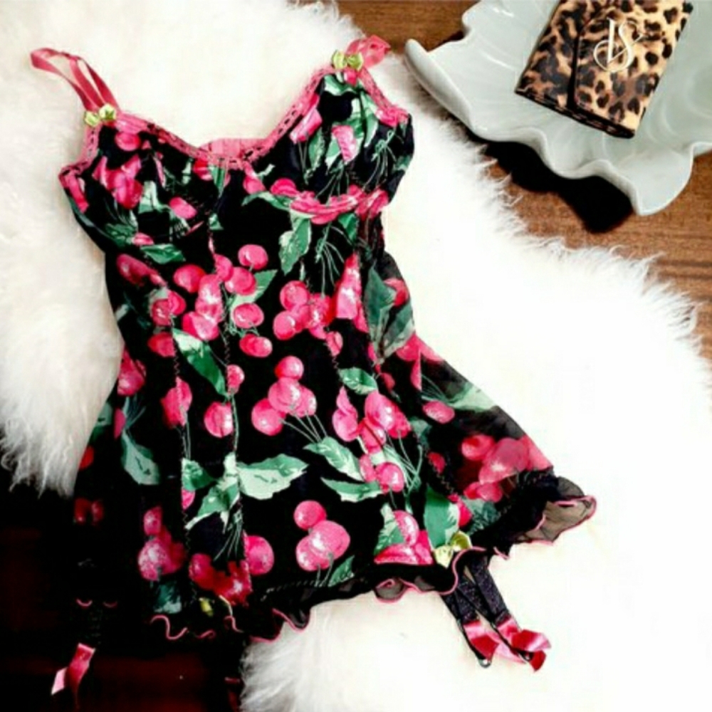Victoria's Secret Cherry Chemise